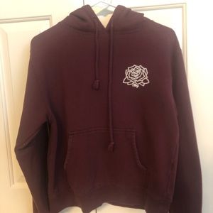 Maroon obey sweatshirt